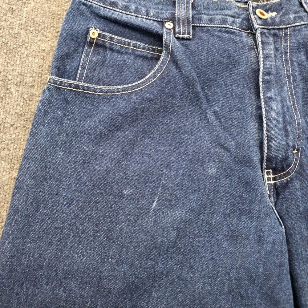 VTG Elephant Jeans Mens 34x31 Blue Denim Carpenter Wide Leg Baggy Hip Hop Skater